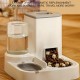 Automatic Cat Feeder 2-in-1 One Piece - 1 L Water Bowl and 2.2 L Large Grain Storage, Multifunctional Cat Food Automatic and Water (Grey) Automatic Cat Feeder 2-in-1 One Piece - 1 L Water Bowl and 2.2 L Large Grain Storage, Multifunctional Cat Food Automatic and Water (Grey)