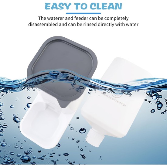 Automatic Cat Feeder, 2.1 kg Automatic Cat Feeder and 3.8 L Water Dispenser Dog, No Electricity, PBA Free Travel Feeder Cat Water Dispenser (White) Automatic Cat Feeder, 2.1 kg Automatic Cat Feeder and 3.8 L Water Dispenser Dog, No Electricity, PBA Free Travel Feeder Cat Water Dispenser (White)