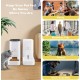 Automatic Cat Feeder, 2.1 kg Automatic Cat Feeder and 3.8 L Water Dispenser Dog, No Electricity, PBA Free Travel Feeder Cat Water Dispenser (White) Automatic Cat Feeder, 2.1 kg Automatic Cat Feeder and 3.8 L Water Dispenser Dog, No Electricity, PBA Free Travel Feeder Cat Water Dispenser (White)
