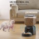 Automatic Cat Feeder, 2.4G WiFi App Control, Automatic Cat Feeder with Stainless Steel Bowl, Easy to Clean, 10S Recording Function, 1-10 Meals a Day Automatic Cat Feeder, 2.4G WiFi App Control, Automatic Cat Feeder with Stainless Steel Bowl, Easy to Clean, 10S Recording Function, 1-10 Meals a Day