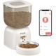 Automatic Cat Feeder, 2.4G WiFi App Control, Automatic Cat Feeder with Stainless Steel Bowl, Easy to Clean, 10S Recording Function, 1-10 Meals a Day Automatic Cat Feeder, 2.4G WiFi App Control, Automatic Cat Feeder with Stainless Steel Bowl, Easy to Clean, 10S Recording Function, 1-10 Meals a Day