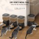 Automatic Cat Feeder, 3 L Automatic Cat Feeder, 180 Days Long Battery Life, 10S Voice Prompt and Stainless Steel Bowl, Up to 4 Meals a Day Automatic Cat Feeder, 3 L Automatic Cat Feeder, 180 Days Long Battery Life, 10S Voice Prompt and Stainless Steel Bowl, Up to 4 Meals a Day