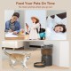 Automatic Cat Feeder, 3 L Cat Food, 2.4G WiFi Cat Feeder, App Control with Cat Feeder, 1 to 10 Meals per Day, Suitable for Dogs and Cats, Black