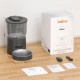 Automatic Cat Feeder, 3 L Cat Food, 2.4G WiFi Cat Feeder, App Control with Cat Feeder, 1 to 10 Meals per Day, Suitable for Dogs and Cats, Black