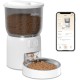 Automatic Cat Feeder, 3 L Cat Food, 2.4G WiFi Cat Feeder, App Control with Cat Feeder, 1 to 10 Meals per Day, Suitable for Dogs and Cats, Black