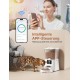 Automatic Cat Feeder, 3 L Cat Food Automatic with Programmable Timer, 1-6 Meals per Day, Dog Feeder with Press Lid and 10 Second Recording Function Automatic Cat Feeder, 3 L Cat Food Automatic with Programmable Timer, 1-6 Meals per Day, Dog Feeder with Press Lid and 10 Second Recording Function