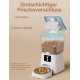 Automatic Cat Feeder, 3 L Cat Food Automatic with Programmable Timer, 1-6 Meals per Day, Dog Feeder with Press Lid and 10 Second Recording Function Automatic Cat Feeder, 3 L Cat Food Automatic with Programmable Timer, 1-6 Meals per Day, Dog Feeder with Press Lid and 10 Second Recording Function