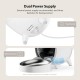 Automatic Cat Feeder 3L Automatic Cat Feeder with Stainless Steel Bowl, up to 15 Servings / 6 Meals a Day, Sound Recording Function, Penguin Design