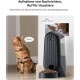 Automatic Cat Feeder, 4 L Cat Food, Automatic Cat Feeder with Tailored Schedule, Battery Operated & Wired Electrics, Black Automatic Cat Feeder, 4 L Cat Food, Automatic Cat Feeder with Tailored Schedule, Battery Operated & Wired Electrics, Black
