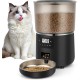 Automatic Cat Feeder 4L Cat Food Automatic with Stainless Steel Bowl and Timer, 1-4 Meals a Day Cat Feeder for Small and Medium Pets Automatic Cat Feeder 4L Cat Food Automatic with Stainless Steel Bowl and Timer, 1-4 Meals a Day Cat Feeder for Small and Medium Pets