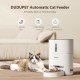Automatic Cat Feeder, 4L Cat Food Dispenser Cat Feeder Automatic, 2.4G WIFI Remote Control Dual Power Supply, 10-Second Voice Recording, Stainless Steel Bowl, Suitable for Small Dogs and Cats Automatic Cat Feeder, 4L Cat Food Dispenser Cat Feeder Automatic, 2.4G WIFI Remote Control Dual Power Supply, 10-Second Voice Recording, Stainless Steel Bowl, Suitable for Small Dogs and Cats