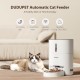 Automatic Cat Feeder, 4L Cat Food Dispenser Cat Feeder Automatic, 2.4G WIFI Remote Control Dual Power Supply, 10-Second Voice Recording, Stainless Steel Bowl, Suitable for Small Dogs and Cats Automatic Cat Feeder, 4L Cat Food Dispenser Cat Feeder Automatic, 2.4G WIFI Remote Control Dual Power Supply, 10-Second Voice Recording, Stainless Steel Bowl, Suitable for Small Dogs and Cats