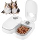 Automatic Cat Feeder, 700 ml Automatic Feeder with 48 Hour Timer, Non-Slip Wet Automatic Feeder for Cats, Automatic Feeder Dog, Cat Food Automatic for Cats and Small Dogs Automatic Cat Feeder, 700 ml Automatic Feeder with 48 Hour Timer, Non-Slip Wet Automatic Feeder for Cats, Automatic Feeder Dog, Cat Food Automatic for Cats and Small Dogs