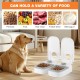 Automatic Cat Feeder, 700 ml Automatic Feeder with 48 Hour Timer, Non-Slip Wet Automatic Feeder for Cats, Automatic Feeder Dog, Cat Food Automatic for Cats and Small Dogs Automatic Cat Feeder, 700 ml Automatic Feeder with 48 Hour Timer, Non-Slip Wet Automatic Feeder for Cats, Automatic Feeder Dog, Cat Food Automatic for Cats and Small Dogs