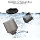 Automatic Cat Feeder Timed Dog Feeder 4L Programmable Control 1-6 Meals Dry Food Dispenser for Pets with Desiccant Bag for Cats