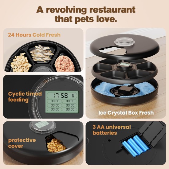 Automatic Cat Feeder, Wet Food, Cat Food, Automatic Feeder, Cat Cooling, Wireless Automatic Feeder, Cat Timer, Automatic Feeder, Dog Pet with Battery Automatic Cat Feeder, Wet Food, Cat Food, Automatic Feeder, Cat Cooling, Wireless Automatic Feeder, Cat Timer, Automatic Feeder, Dog Pet with Battery