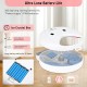 Automatic Cat Feeder Wet Food with Cooling, Pet Feeder with Digital Timer for Wet or Dry Pet Film, 4 Food Compartments for 240 ml Pet Food, with Two Ice Packs Automatic Cat Feeder Wet Food with Cooling, Pet Feeder with Digital Timer for Wet or Dry Pet Film, 4 Food Compartments for 240 ml Pet Food, with Two Ice Packs