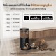 Automatic Cat Feeder WiFi 2.4G: App Control Dry Food Dispenser for 2 Small Dogs and Cats 4L, Programmable Timer, 1-10 Meals a Day, Desiccant Bag Automatic Cat Feeder WiFi 2.4G: App Control Dry Food Dispenser for 2 Small Dogs and Cats 4L, Programmable Timer, 1-10 Meals a Day, Desiccant Bag