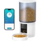 Automatic Cat Feeder, WiFi: Cat Feeder with Customised Schedule, Automatic Dog/Cat Feeder, App Control, Cat Feeder, 4 L, Black Automatic Cat Feeder, WiFi: Cat Feeder with Customised Schedule, Automatic Dog/Cat Feeder, App Control, Cat Feeder, 4 L, Black