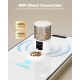 Automatic Cat Feeder, WiFi: Cat Feeder with Customised Schedule, Automatic Dog/Cat Feeder, App Control, Cat Feeder, 4 L, Black Automatic Cat Feeder, WiFi: Cat Feeder with Customised Schedule, Automatic Dog/Cat Feeder, App Control, Cat Feeder, 4 L, Black