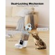 Automatic Cat Feeder, WiFi: Cat Feeder with Customised Schedule, Automatic Dog/Cat Feeder, App Control, Cat Feeder, 4 L, Black Automatic Cat Feeder, WiFi: Cat Feeder with Customised Schedule, Automatic Dog/Cat Feeder, App Control, Cat Feeder, 4 L, Black