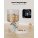 Automatic Cat Feeder, WiFi: Cat Feeder with Customised Schedule, Automatic Dog/Cat Feeder, App Control, Cat Feeder, 4 L, Black Automatic Cat Feeder, WiFi: Cat Feeder with Customised Schedule, Automatic Dog/Cat Feeder, App Control, Cat Feeder, 4 L, Black