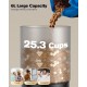 Automatic Cat Feeder, WiFi: Cat Feeder with Customised Schedule, Automatic Dog/Cat Feeder, App Control, Cat Feeder, 4 L, Black Automatic Cat Feeder, WiFi: Cat Feeder with Customised Schedule, Automatic Dog/Cat Feeder, App Control, Cat Feeder, 4 L, Black