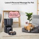 Automatic Cat Feeder and Cat Water Dispenser FW1, Wire or Battery Cat Feeder Timer Pet Feeder - Lockable Lid, Desiccant Bag, Programmable Portion Control