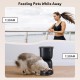 Automatic Cat Feeder and Cat Water Dispenser FW1, Wire or Battery Cat Feeder Timer Pet Feeder - Lockable Lid, Desiccant Bag, Programmable Portion Control
