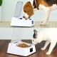 Automatic Cat Feeder with Removable Bowl, Intelligent Automatic Opening Lid for Dogs with Infrared Sensor Automatic Cat Feeder with Removable Bowl, Intelligent Automatic Opening Lid for Dogs with Infrared Sensor
