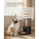 Automatic Cat Feeder with Timer: 10s Call for Eating - Feeding Bowl with Automatic Feeder 4L Dry Food Dispenser Automatic for Cats and Dogs Automatic Cat Feeder with Timer: 10s Call for Eating - Feeding Bowl with Automatic Feeder 4L Dry Food Dispenser Automatic for Cats and Dogs