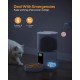Automatic Cat Feeder with Timer: 10s Call for Eating - Feeding Bowl with Automatic Feeder 4L Dry Food Dispenser Automatic for Cats and Dogs Automatic Cat Feeder with Timer: 10s Call for Eating - Feeding Bowl with Automatic Feeder 4L Dry Food Dispenser Automatic for Cats and Dogs