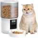 Automatic Cat Feeder with Timer: 10s Call for Eating - Feeding Bowl with Automatic Feeder 4L Dry Food Dispenser Automatic for Cats and Dogs Automatic Cat Feeder with Timer: 10s Call for Eating - Feeding Bowl with Automatic Feeder 4L Dry Food Dispenser Automatic for Cats and Dogs