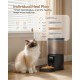 Automatic Cat Feeder with Timer: 10s Call for Eating - Feeding Bowl with Automatic Feeder 4L Dry Food Dispenser Automatic for Cats and Dogs Automatic Cat Feeder with Timer: 10s Call for Eating - Feeding Bowl with Automatic Feeder 4L Dry Food Dispenser Automatic for Cats and Dogs