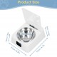 Automatic Cat Food Dispenser, 350 ml, Induction Lid Opening, Pet Feeder, Smart Feed, Automatic Feeder Cat Feeder with Digital Display for Cats and Dogs Automatic Cat Food Dispenser, 350 ml, Induction Lid Opening, Pet Feeder, Smart Feed, Automatic Feeder Cat Feeder with Digital Display for Cats and Dogs