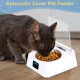 Automatic Cat Food Dispenser, 350 ml, Induction Lid Opening, Pet Feeder, Smart Feed, Automatic Feeder Cat Feeder with Digital Display for Cats and Dogs Automatic Cat Food Dispenser, 350 ml, Induction Lid Opening, Pet Feeder, Smart Feed, Automatic Feeder Cat Feeder with Digital Display for Cats and Dogs