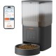 Automatic Cat Food Dispenser, 4L WiFi Cat Feeder with App Control for Slow Feeding, 10 Second Voice Recording, 1-10 Meals a Day for Cats and Dogs