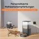 Automatic Cat Food Dispenser, 4L WiFi Cat Feeder with App Control for Slow Feeding, 10 Second Voice Recording, 1-10 Meals a Day for Cats and Dogs