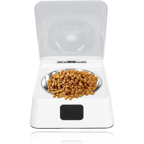 Automatic Cat Food Dispenser, Cat Feeder for Feeding, Intelligent Automatic Pet Feeder, Battery Operated Automatic Cat Feeder Automatic Cat Food Dispenser, Cat Feeder for Feeding, Intelligent Automatic Pet Feeder, Battery Operated Automatic Cat Feeder