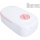 Automatic Cat Food Dispenser, Multifunctional Intelligent Feeder Station with Timer, Cat Food Container for Cats and Dogs (Pink)
