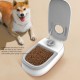 Automatic Cat Food Dispenser, Multifunctional Intelligent Feeder Station with Timer, Cat Food Container for Cats and Dogs (Pink)