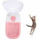 Automatic Cat Food Dispenser, Multifunctional Intelligent Feeder Station with Timer, Cat Food Container for Cats and Dogs (Pink)