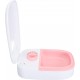 Automatic Cat Food Dispenser, Multifunctional Intelligent Feeder Station with Timer, Cat Food Container for Cats and Dogs (Pink)