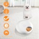 Automatic Cat Food Dispenser for Wet Food, 6 Meal Cat Feeder with 2 Ice Packs, Programmable Timer, Rechargeable Wireless Automatic Pet Feeder