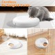Automatic Cat Food Dispenser for Wet Food, 6 Meal Cat Feeder with 2 Ice Packs, Programmable Timer, Rechargeable Wireless Automatic Pet Feeder
