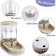 Automatic Dog Cat Feeder Water Dispenser Feeder and Water Dispenser 3.8L 2 in 1 Cat Food Water Dispenser for Small Medium Large Pets (Gold) Automatic Dog Cat Feeder Water Dispenser Feeder and Water Dispenser 3.8L 2 in 1 Cat Food Water Dispenser for Small Medium Large Pets (Gold)
