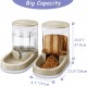 Automatic Dog Cat Feeder Water Dispenser Feeder and Water Dispenser 3.8L 2 in 1 Cat Food Water Dispenser for Small Medium Large Pets (Gold) Automatic Dog Cat Feeder Water Dispenser Feeder and Water Dispenser 3.8L 2 in 1 Cat Food Water Dispenser for Small Medium Large Pets (Gold)