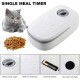 Automatic Feeder, Pet Food Bowl for Cats, Dogs with Timer, for Dry or Semi-Wet Food, 48 Hours Timer (Single Box) Automatic Feeder, Pet Food Bowl for Cats, Dogs with Timer, for Dry or Semi-Wet Food, 48 Hours Timer (Single Box)