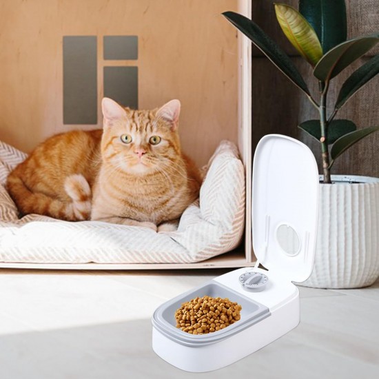 Automatic Feeder, Pet Food Bowl for Cats, Dogs with Timer, for Dry or Semi-Wet Food, 48 Hours Timer (Single Box) Automatic Feeder, Pet Food Bowl for Cats, Dogs with Timer, for Dry or Semi-Wet Food, 48 Hours Timer (Single Box)