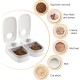 Automatic Feeder for Cats, 2 Meals Automatic Feeder for Dogs and Cats with 48 Hour Timer, 350 ml Dry and Wet Feeder Automatic Feeder Automatic Feeder for Cats, 2 Meals Automatic Feeder for Dogs and Cats with 48 Hour Timer, 350 ml Dry and Wet Feeder Automatic Feeder